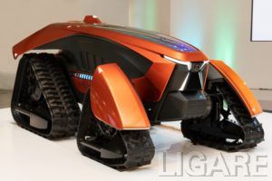 今年1月に発表したクボタのコンセプトトラクタ