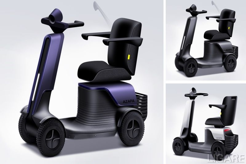 開発車両のイメージ。