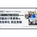 Hacobu、2022年度首都圏向け青果物の物流効率化実証実験に参画