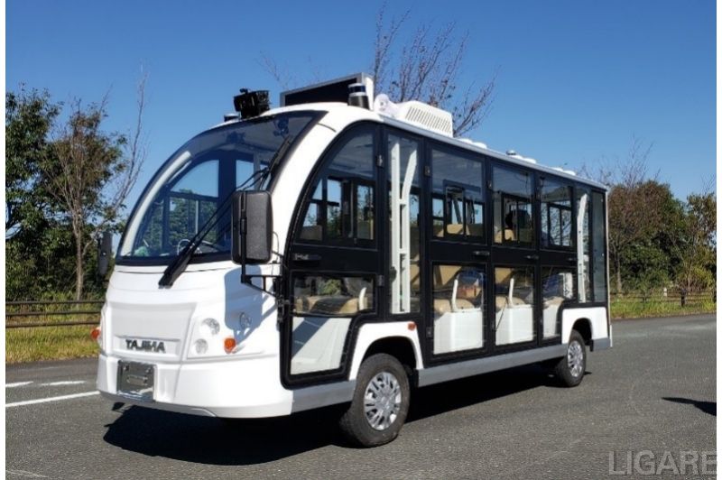 使用される自動運転モビリティのイメージ