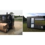 実証実験に使用する車両MOOX(左) SQUAL(右)