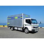 NECらが実証で使用するEVトラック