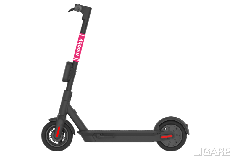 取り扱うマイクロモビリティ例:電動キックボード