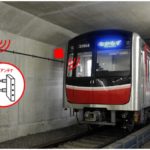 鉄道トンネル内の5G共用アンテナ設置イメージ図