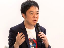 万博テーマウィークスタジオでのティアフォー加藤氏（写真提供：JR東海）