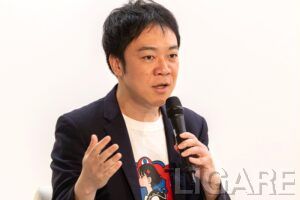 万博テーマウィークスタジオでのティアフォー加藤氏（写真提供：JR東海）