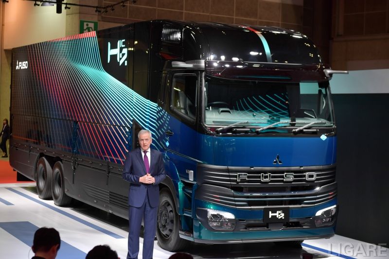 水素エンジンを搭載した「H2IC」