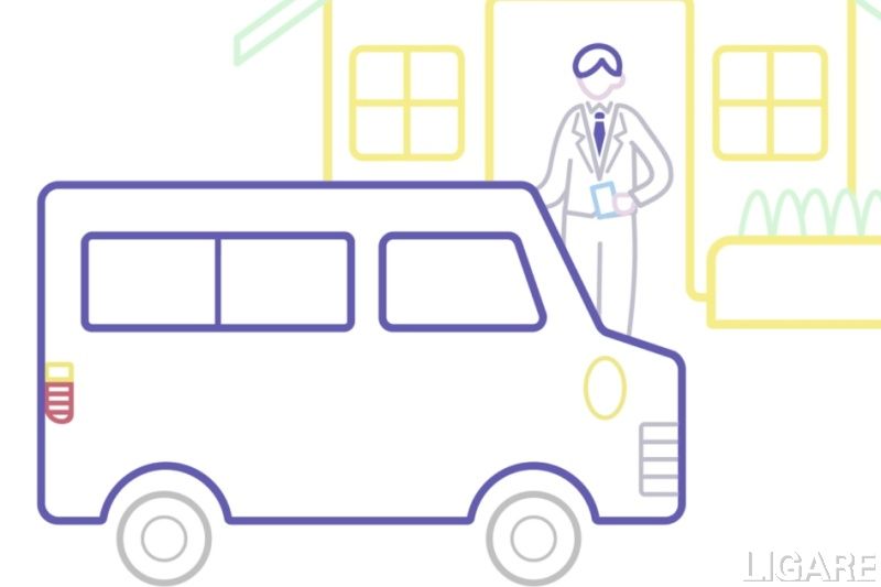 nearMe.「通勤シャトル」キービジュアル