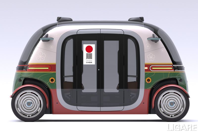 明和観光商社とピクセルインテリジェンス、斎宮跡で自動運転「RoboBus」を活用した移動式観光実証実験を実施