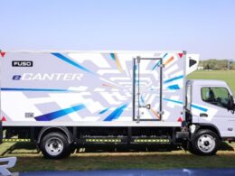 三菱ふそう、UAEで電気小型トラック「eCanter」を販売開始　中東市場のクリーンモビリティ需要に対応