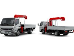 三菱ふそう、新型「eCanter」を発売。国内EVトラック初の「クレーン専用シャシ」を設定