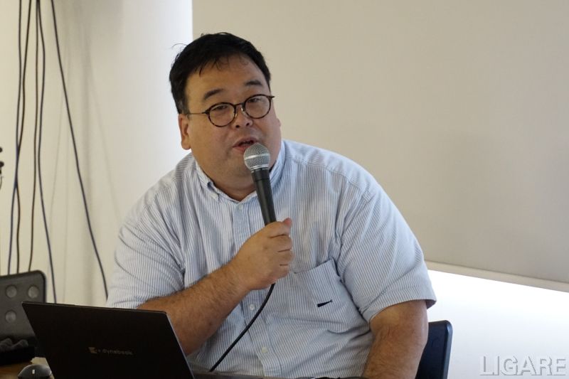 AMANE代表取締役 井上佳三(LIGARE編集長)