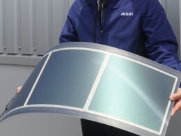 アイシンが開発したペロブスカイト太陽電池