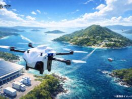 国内初、広島県に水素ドローンポートを常設。本土と離島を結ぶ長距離空路を実装