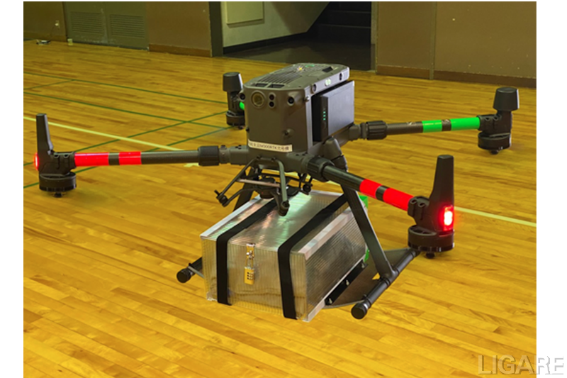 実証実験で使用する機体(DJI M300)