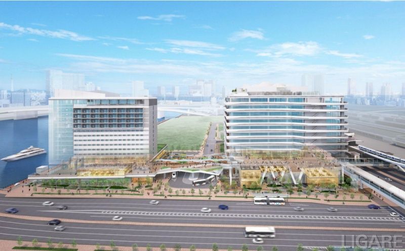 豊洲MiCHiの駅の全体イメージ