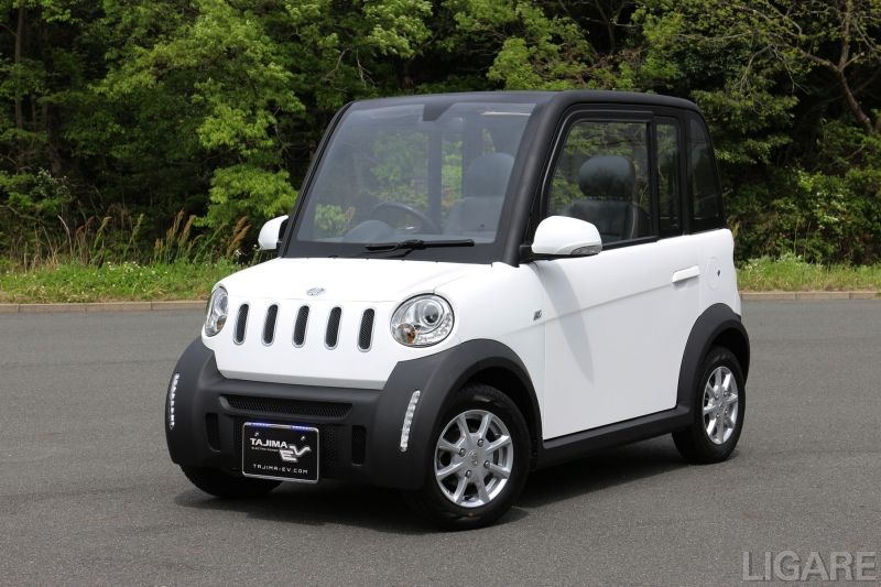 実証に使用するEV「タジマ・ジャイアン」