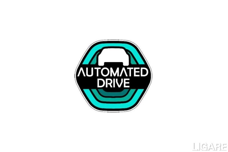 自動運転車に貼り付けるステッカーのデザイン