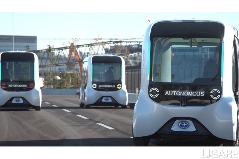 e-Paletteの走行シーン