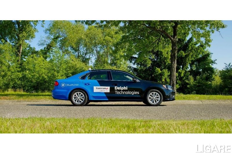 インテリジェント・ドライビングプロトタイプ車両の外観