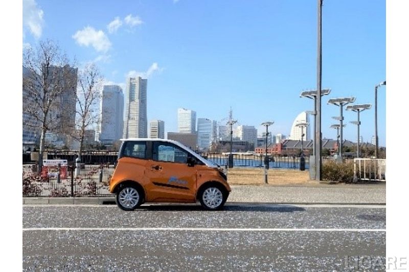 シェアリングサービスを提供する 超小型EV「FOMM ONE」