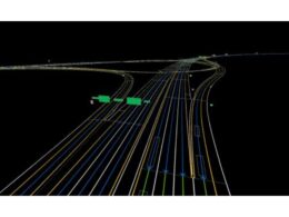 3D高精度地図データイメージ図